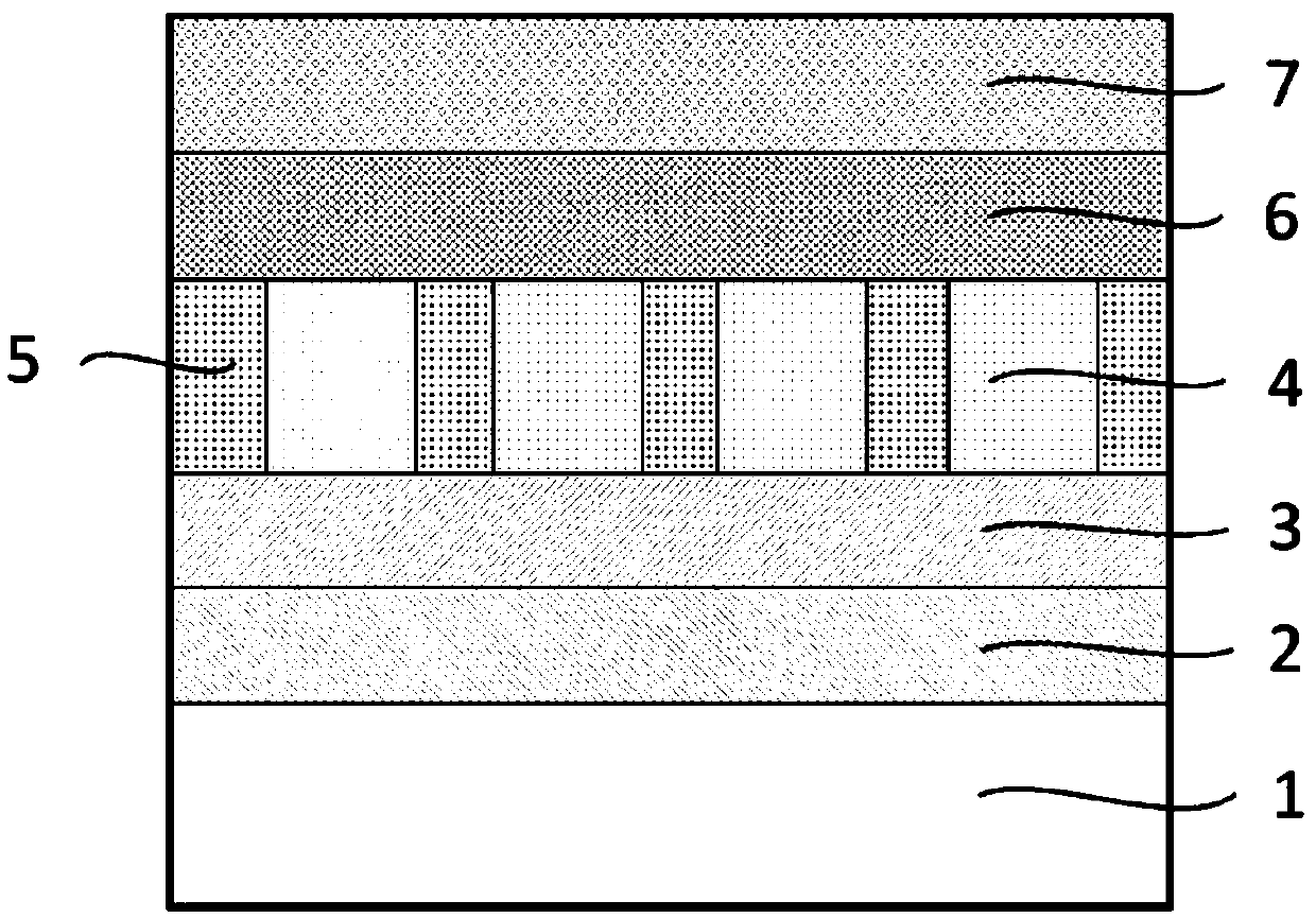 A composite function p-type electrode of vertical structure deep ultraviolet LED and its preparation method