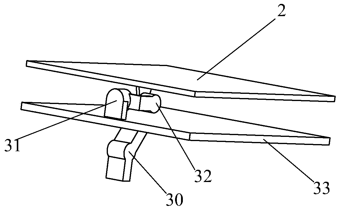 Ship body self-adaptive stable platform with energy supply function