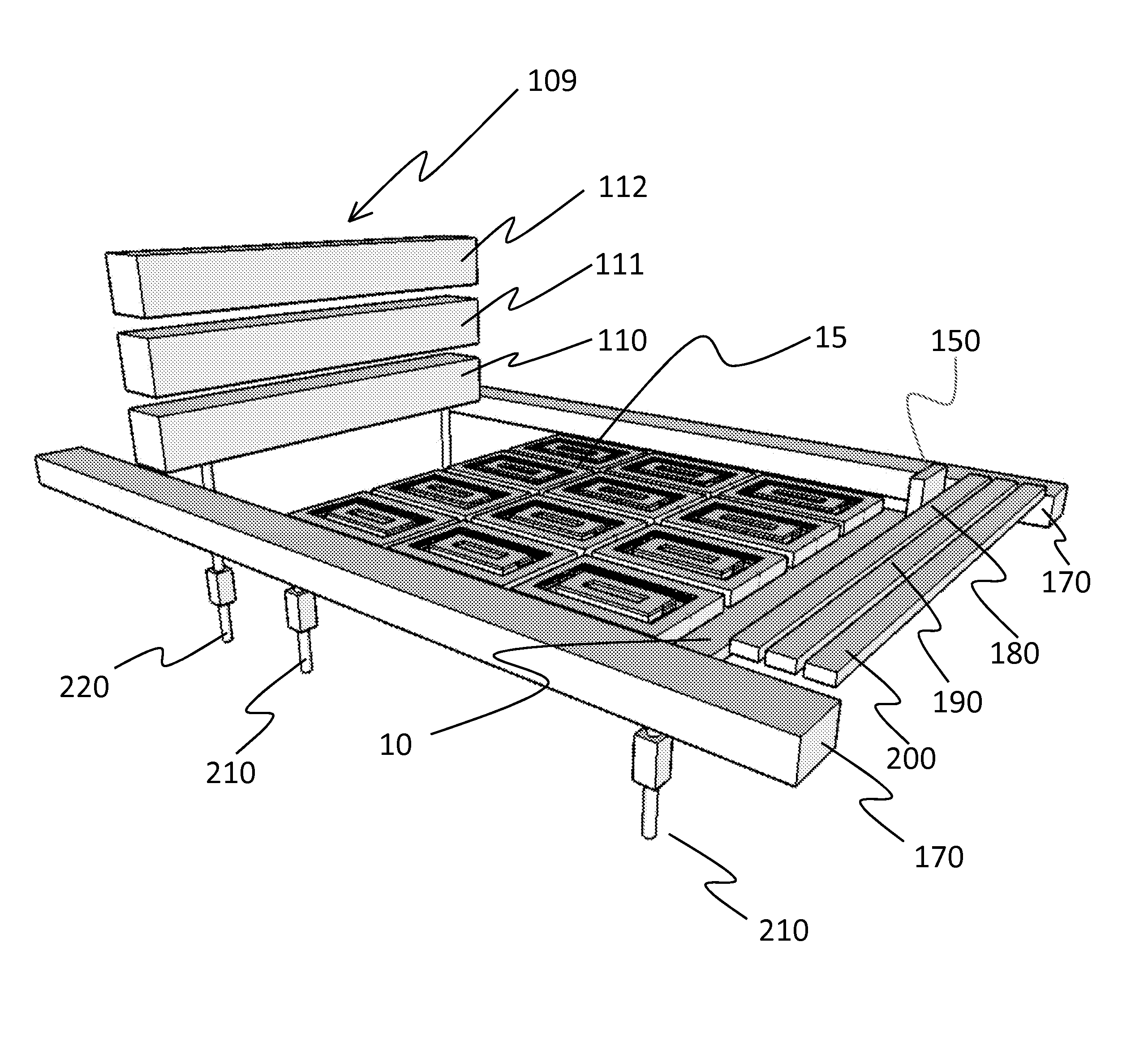 Multi-material three dimensional printer