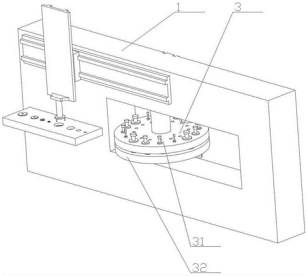 Die wear detecting device of numerical control turret punch press