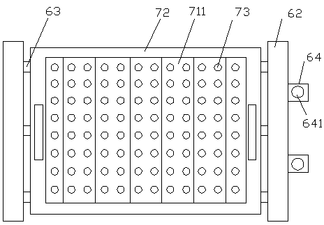 Chalk drying device based on air heater