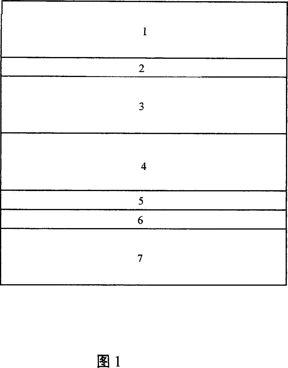 Method for growing epitaxial chip of nitride LED structure by MOCVD