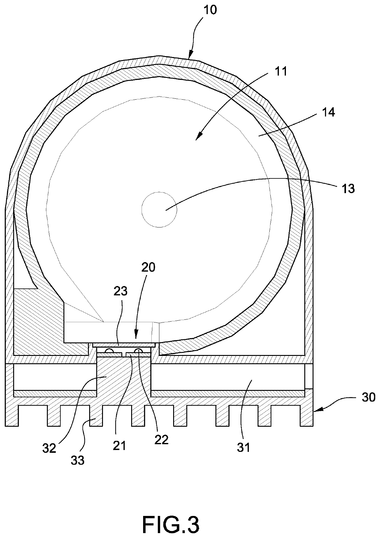 Ultraviolet sterilizing box structure