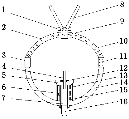 3D printer head structure