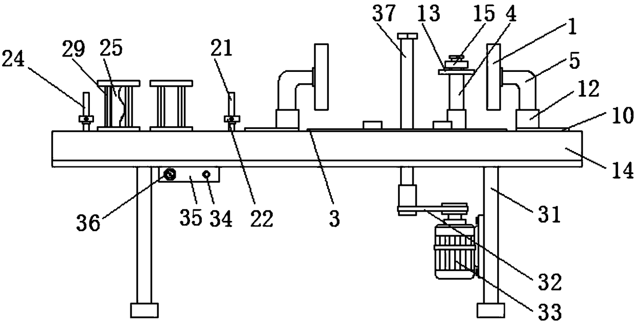 Belt winding machine for textile manufacturing