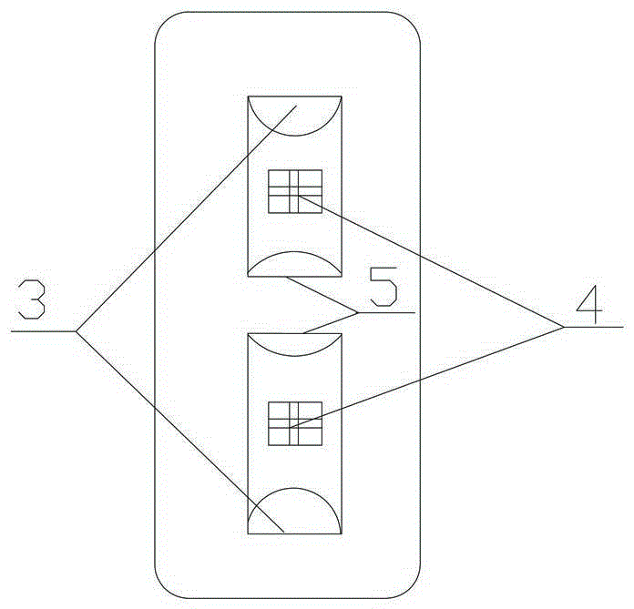 Disposable cell counting slip with reticle