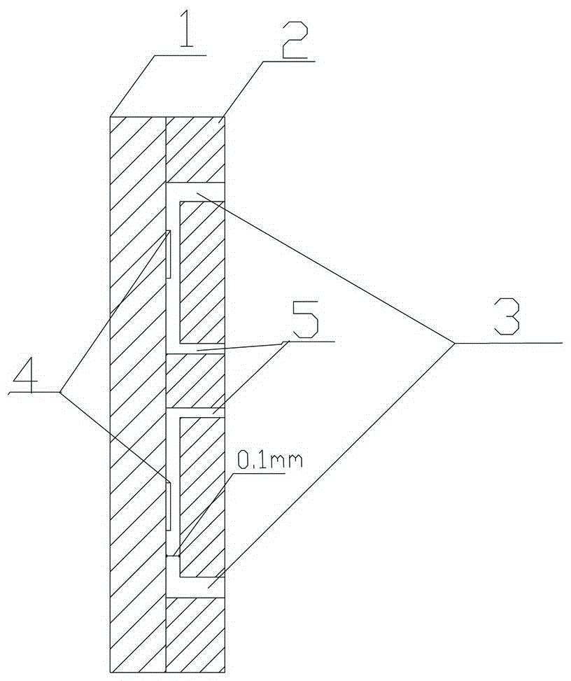 Disposable cell counting slip with reticle