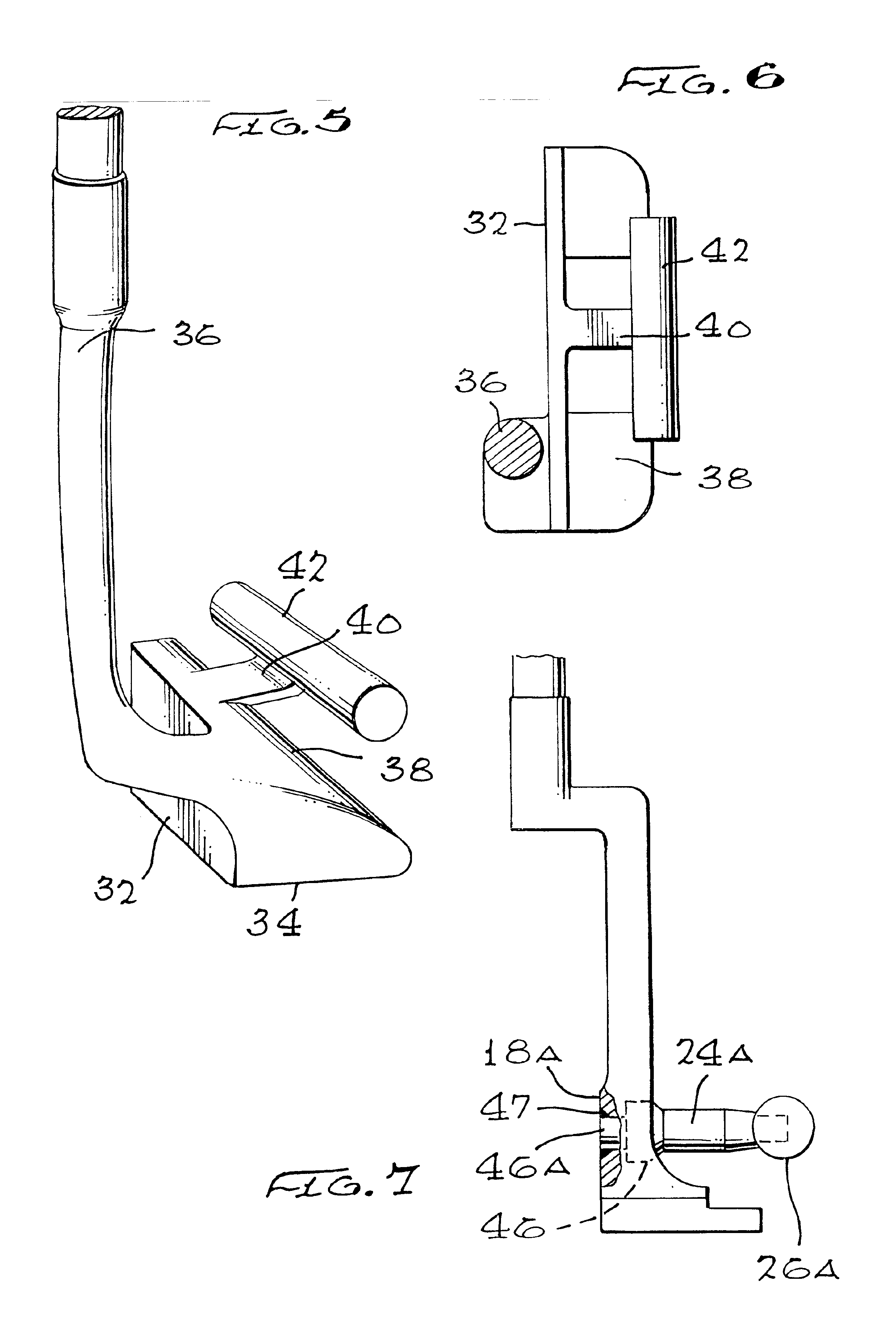 Golf putter having spaced weight member