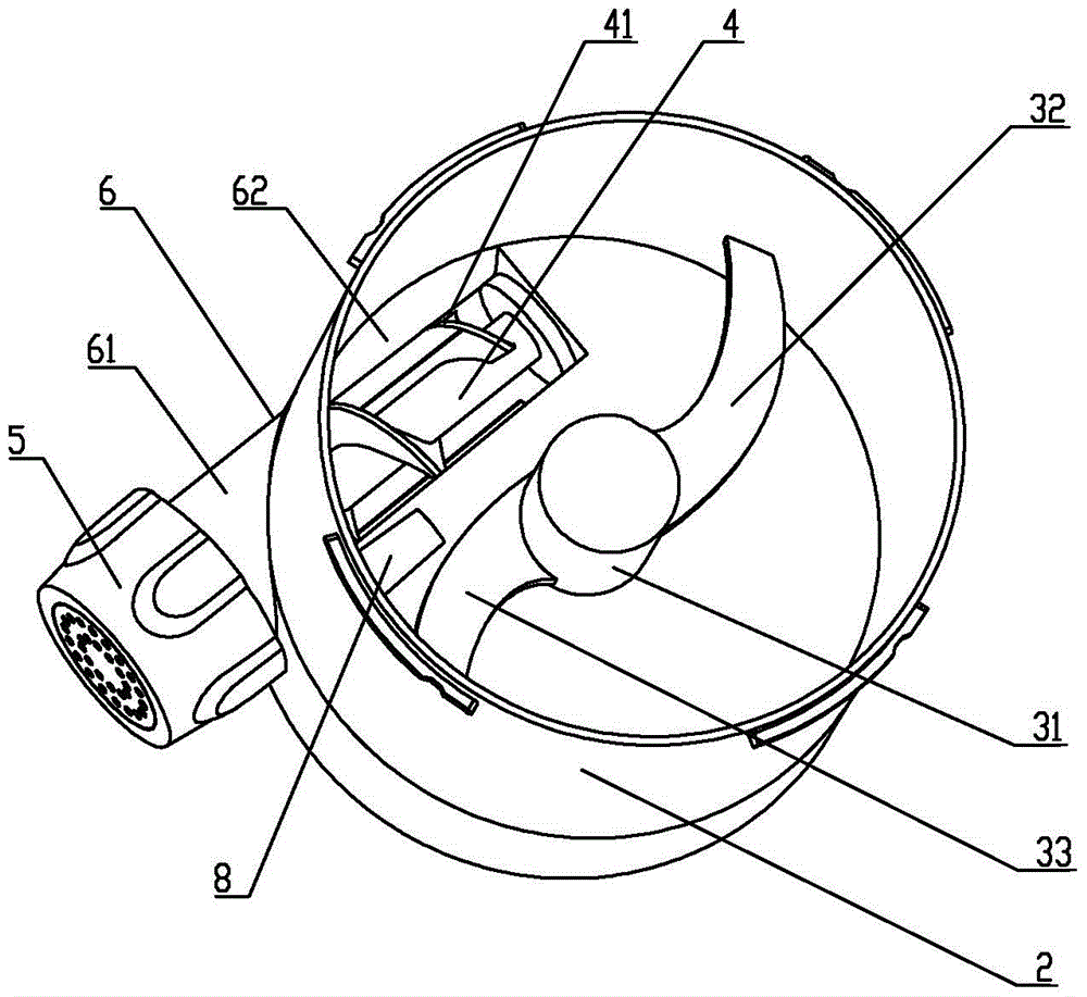 A household vertical noodle machine