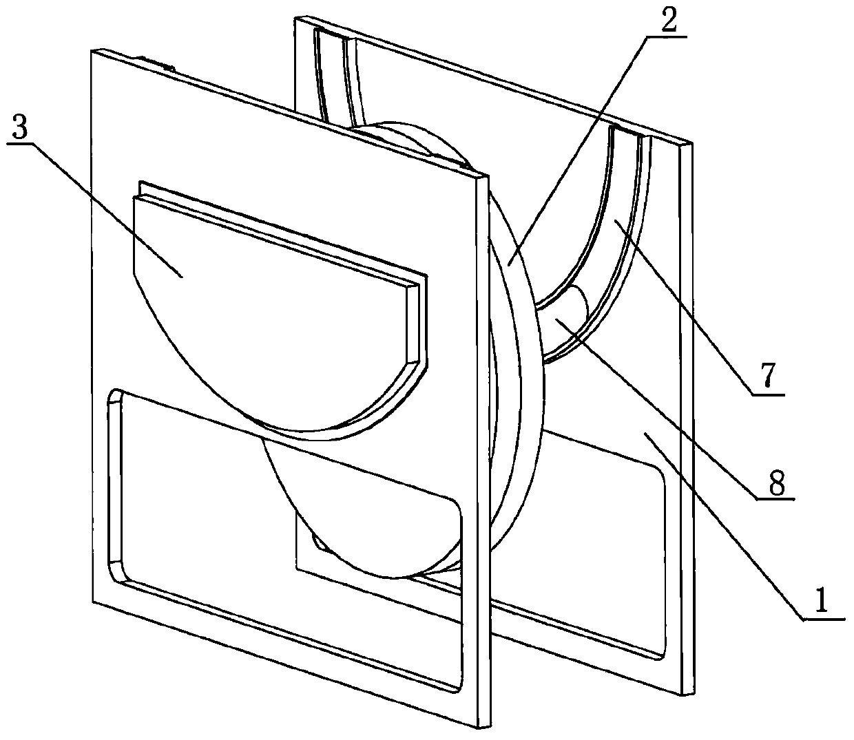 Magneto-rheological semi-active rolling type mass pendulum damper