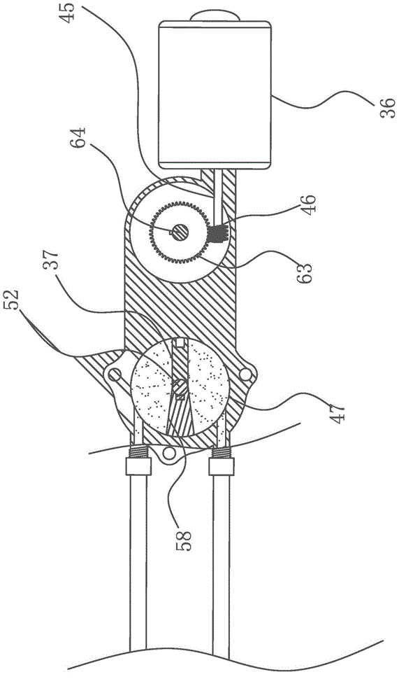 Double-scraper wiper connecting rod hydraulic type windscreen wiper with flexible walls