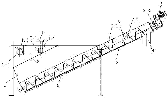 Grit-water separator