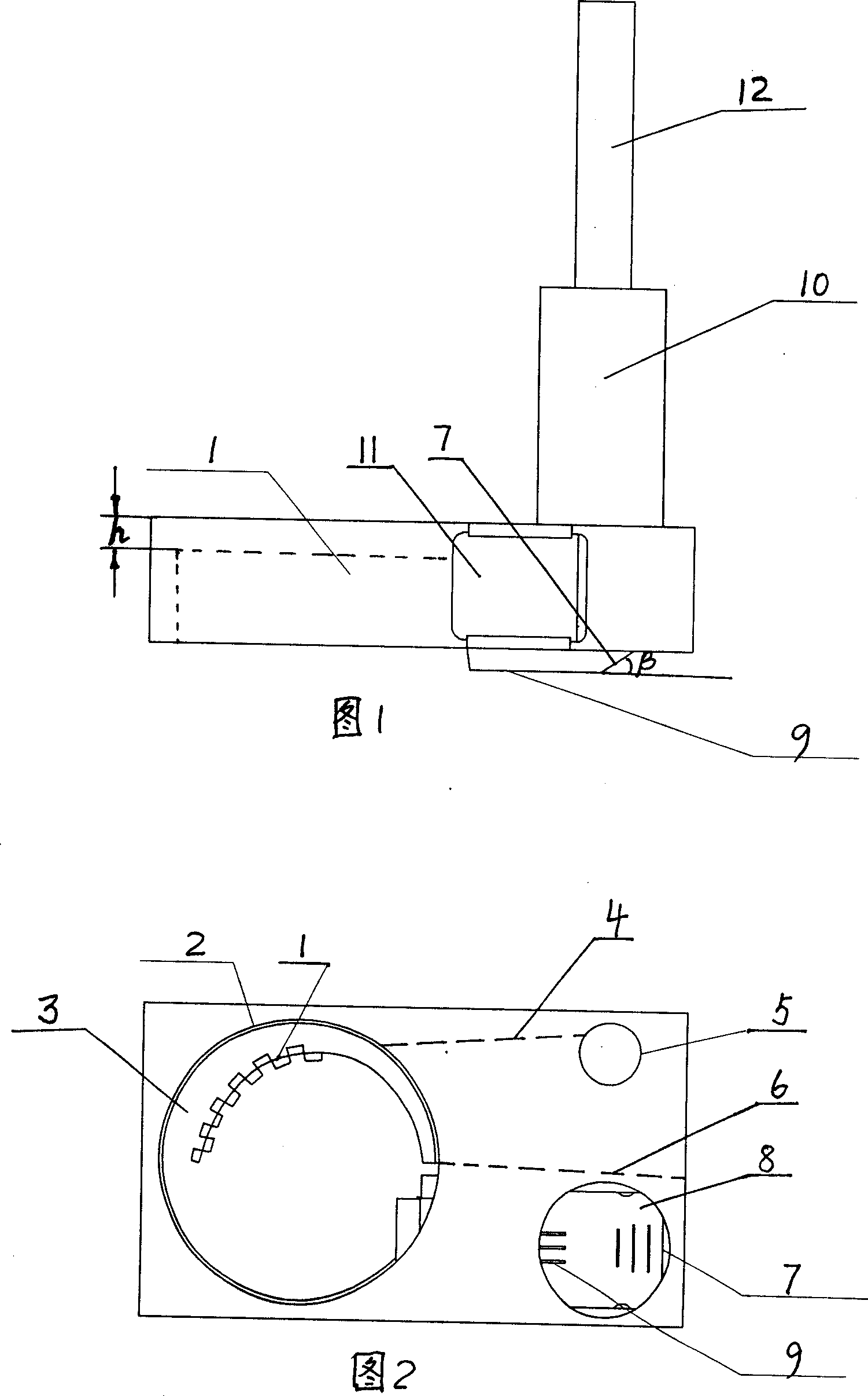 Transversely closed burning highly effective environment protective energy-saving direct combustion type biomass stove