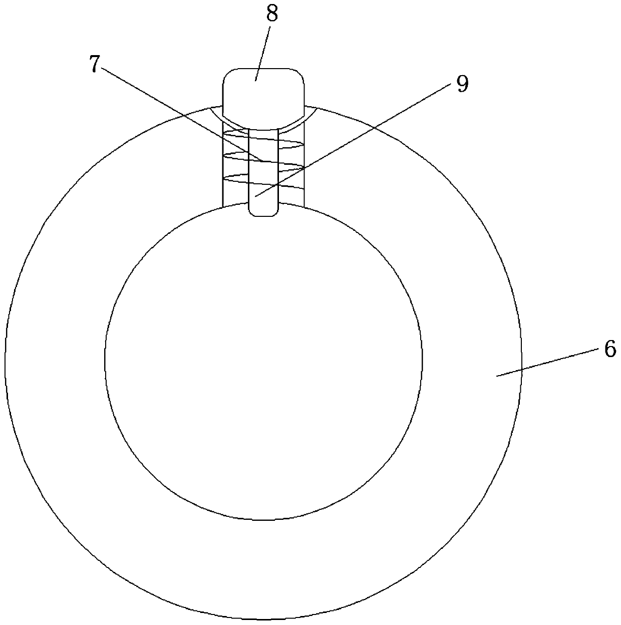 Vehicle window lifting motor capable of overload protection