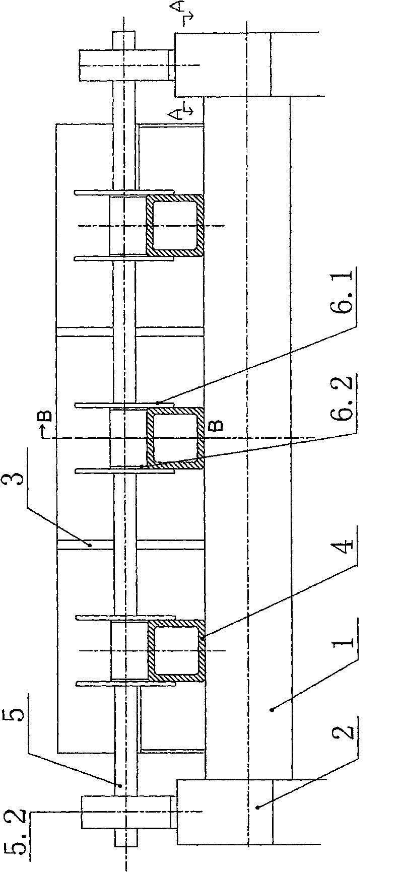 Novel continuous jet cooling quenching machine for steel tubes