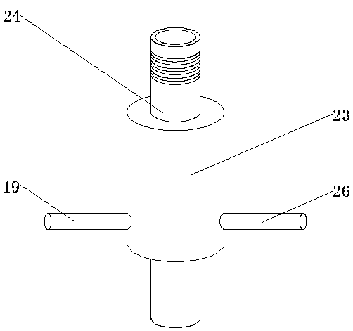 Anti-freezing intelligent water meter with self-draining function