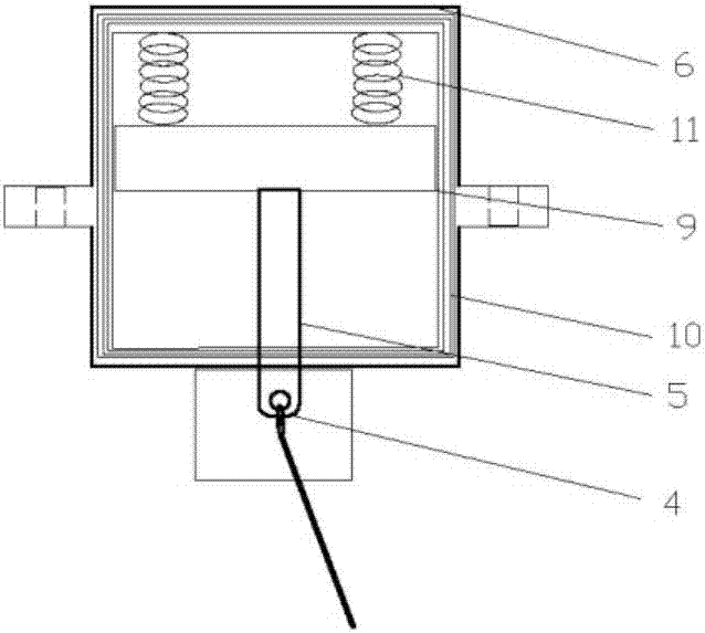 Buffering self-electricity-generating type wave propeller