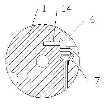 Compound tool for processing guide pipe hole of cylinder cover and conical surface of valve seat