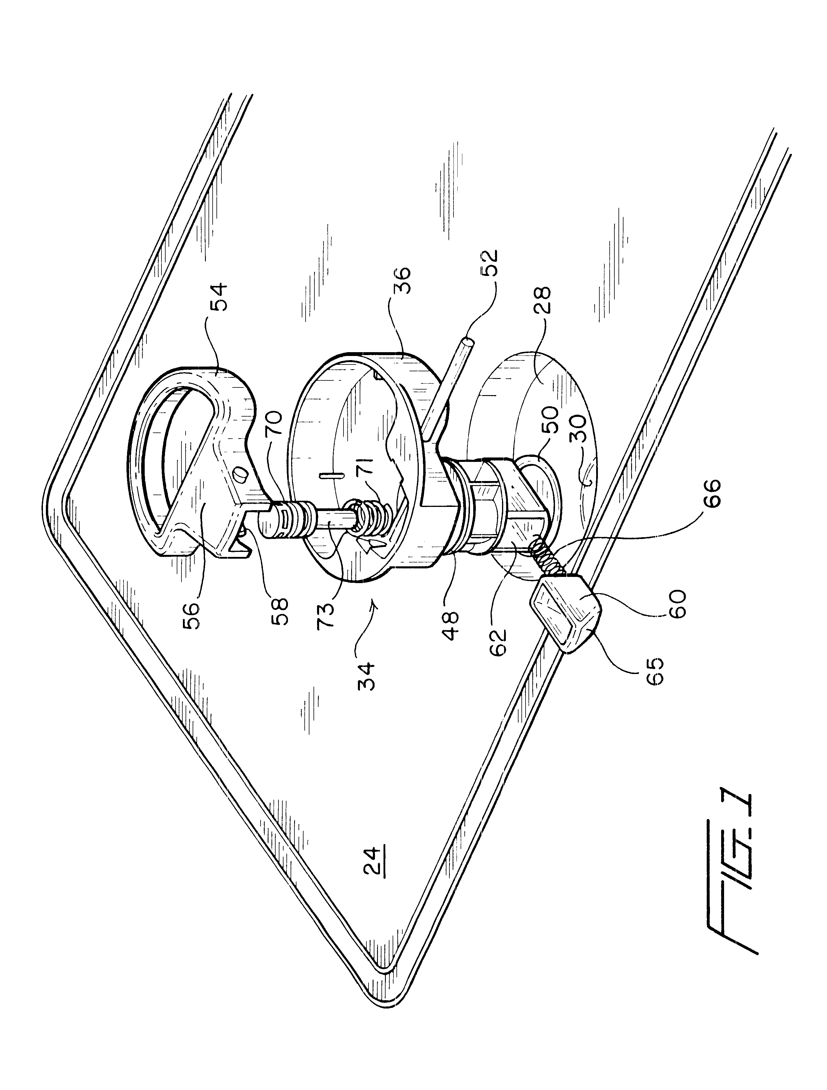 Slam latch and hatch assembly including a slam latch