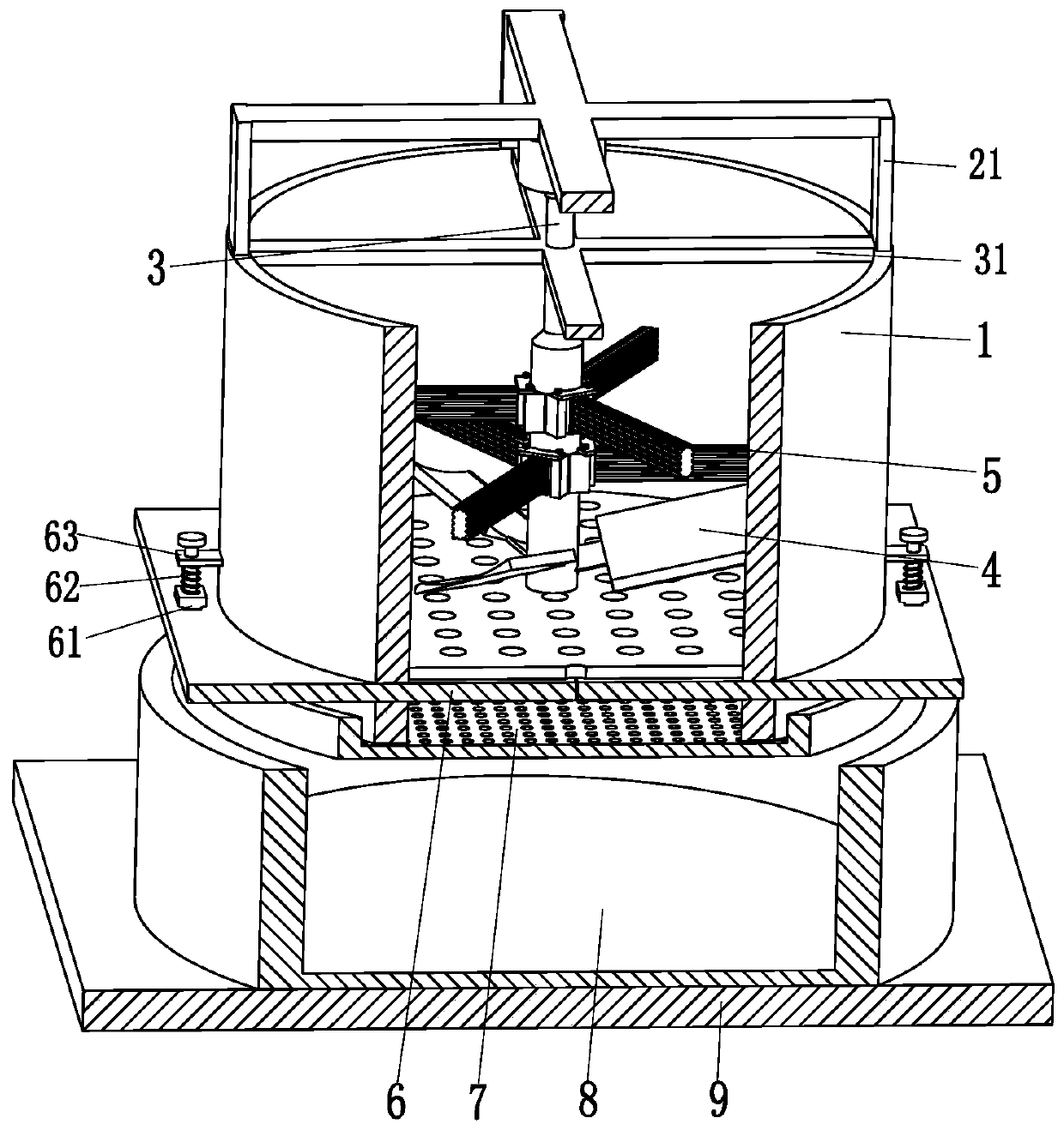 Water-soluble cutting fluid recovery treatment method