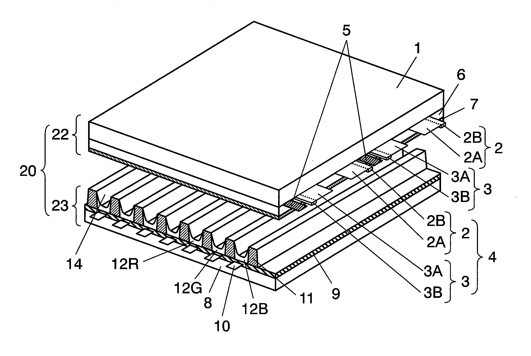 Plasma display panel and production method thereof