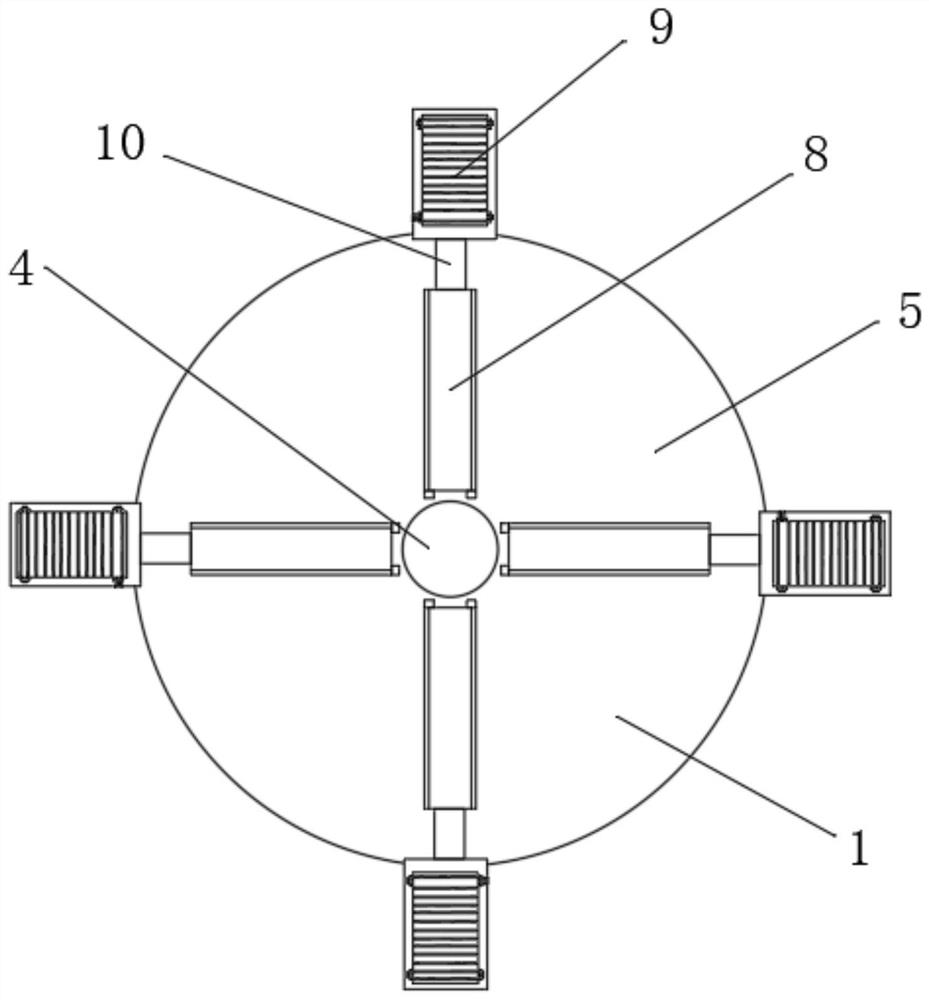 Three-dimensional curing oven pushing mechanism