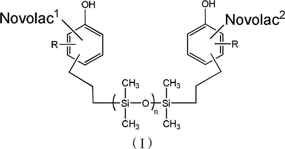 Sisal hemp glass fiber composite reinforced organosilicone modified phenolic aldehyde molding material and preparation method thereof