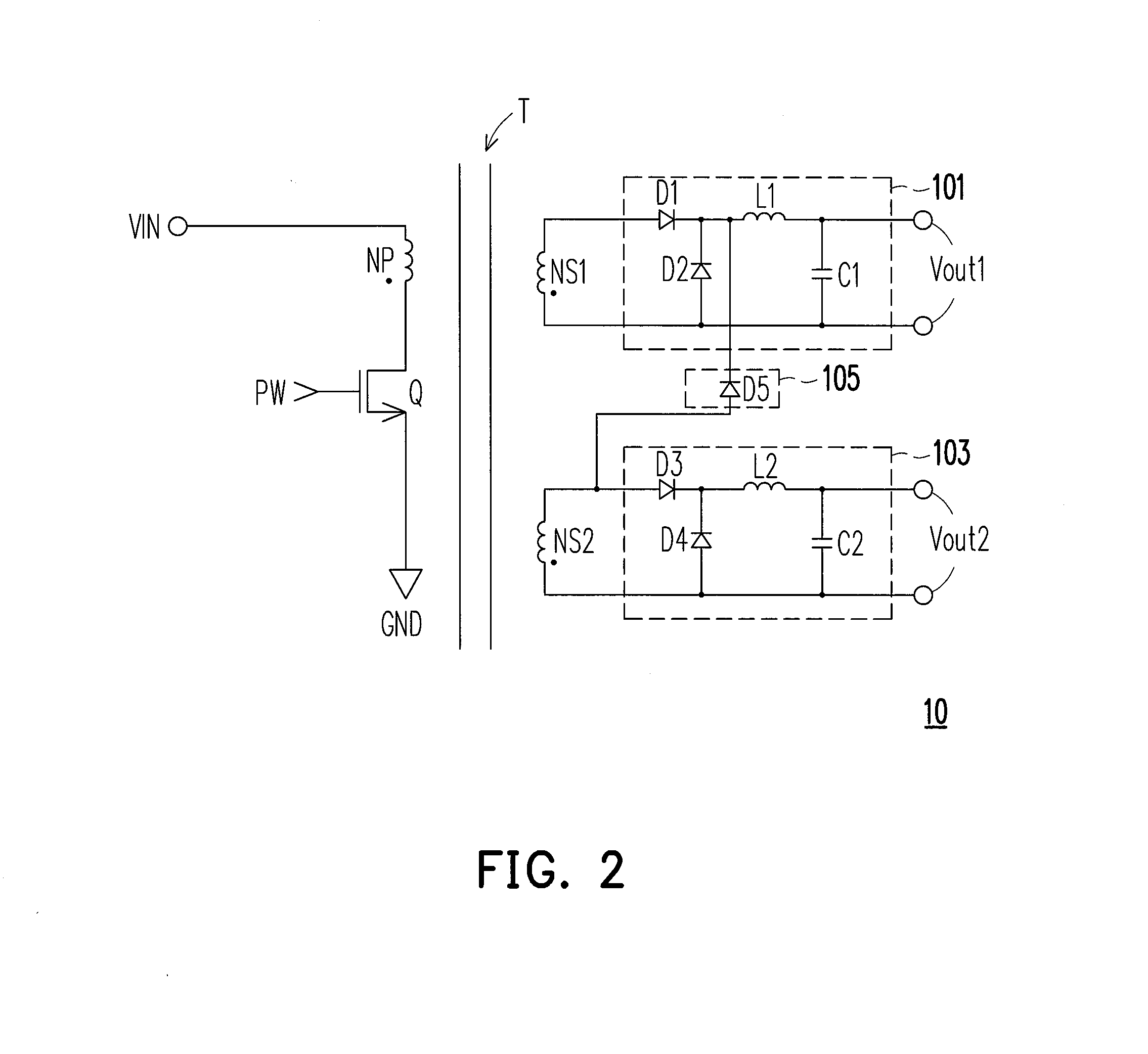 Forward-based power conversion apparatus