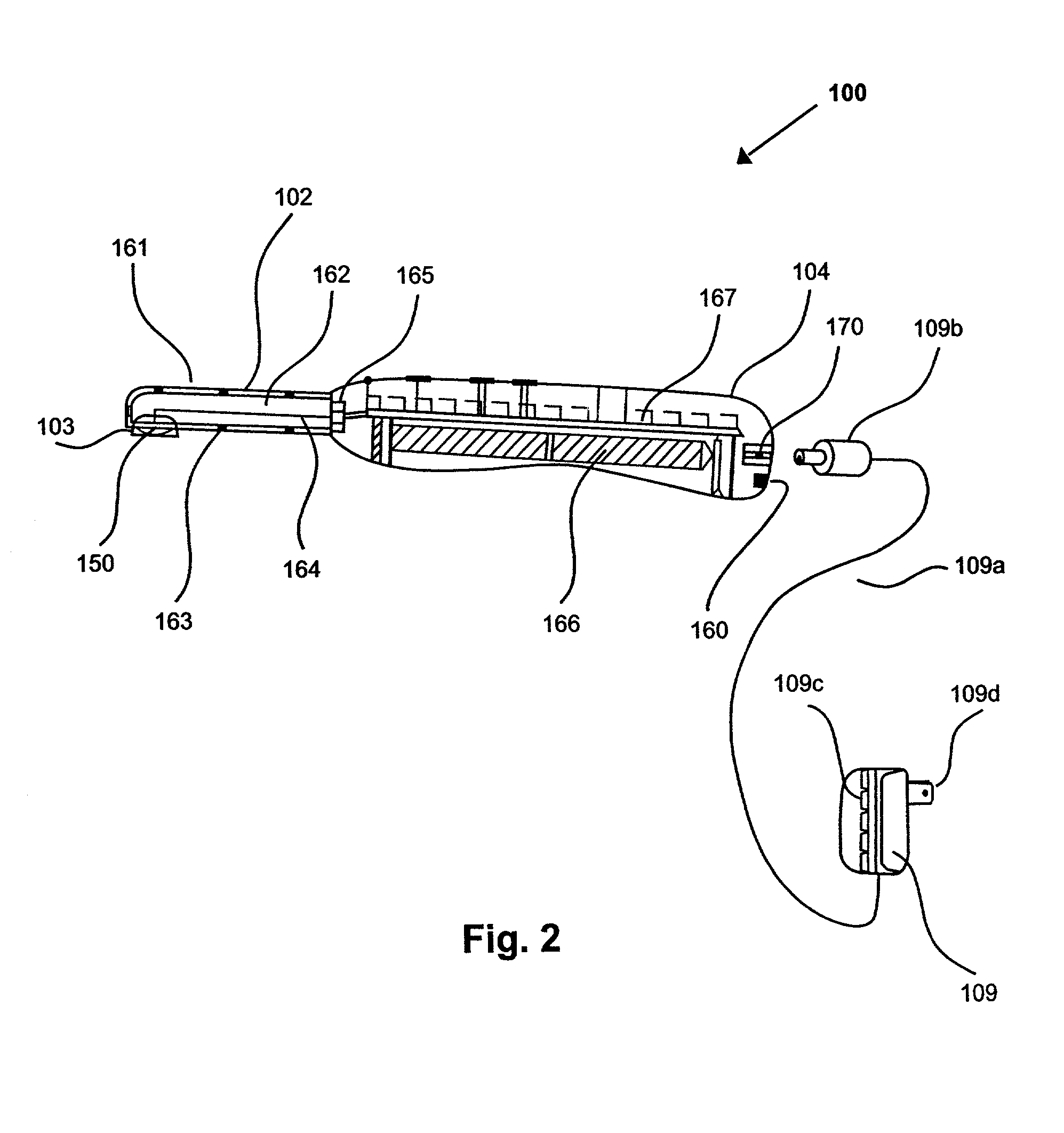 Dental curing light