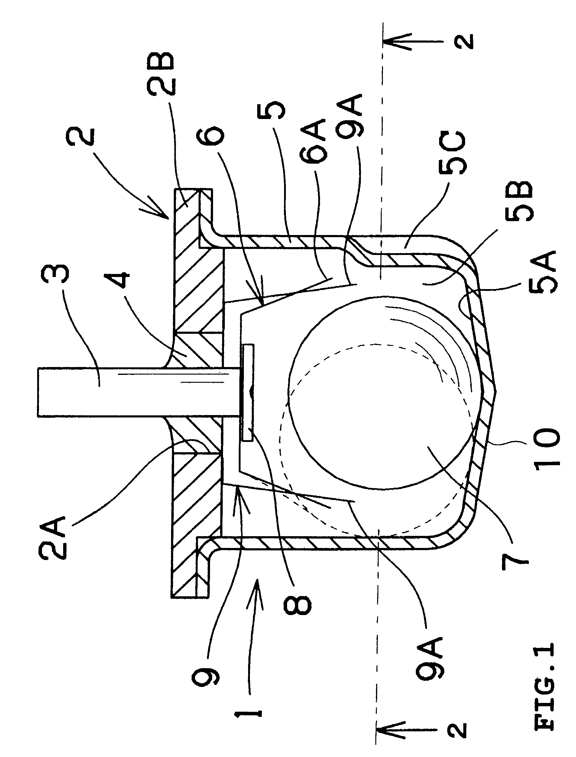 Acceleration switch