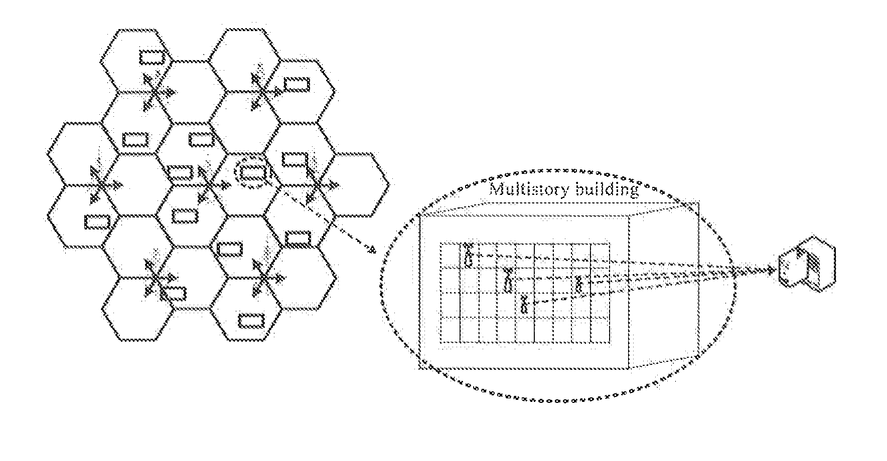 Method for spectrum allocation based on interference suppression and user difference bandwidth requirements