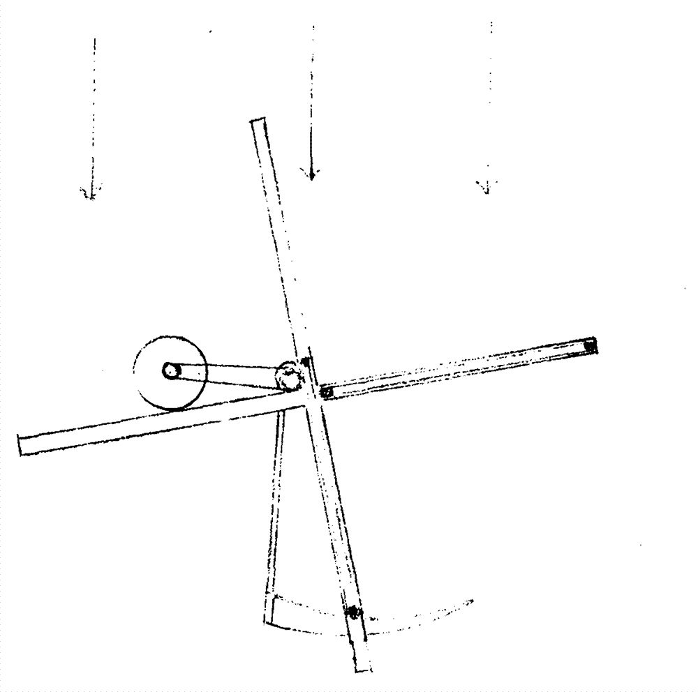 Sliding door type vertical-axis wind driven generator