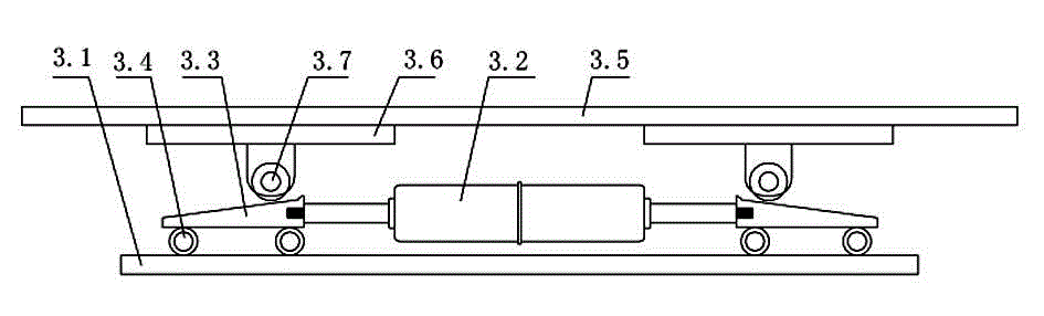 Logistics system for collecting paper of large-format offset press