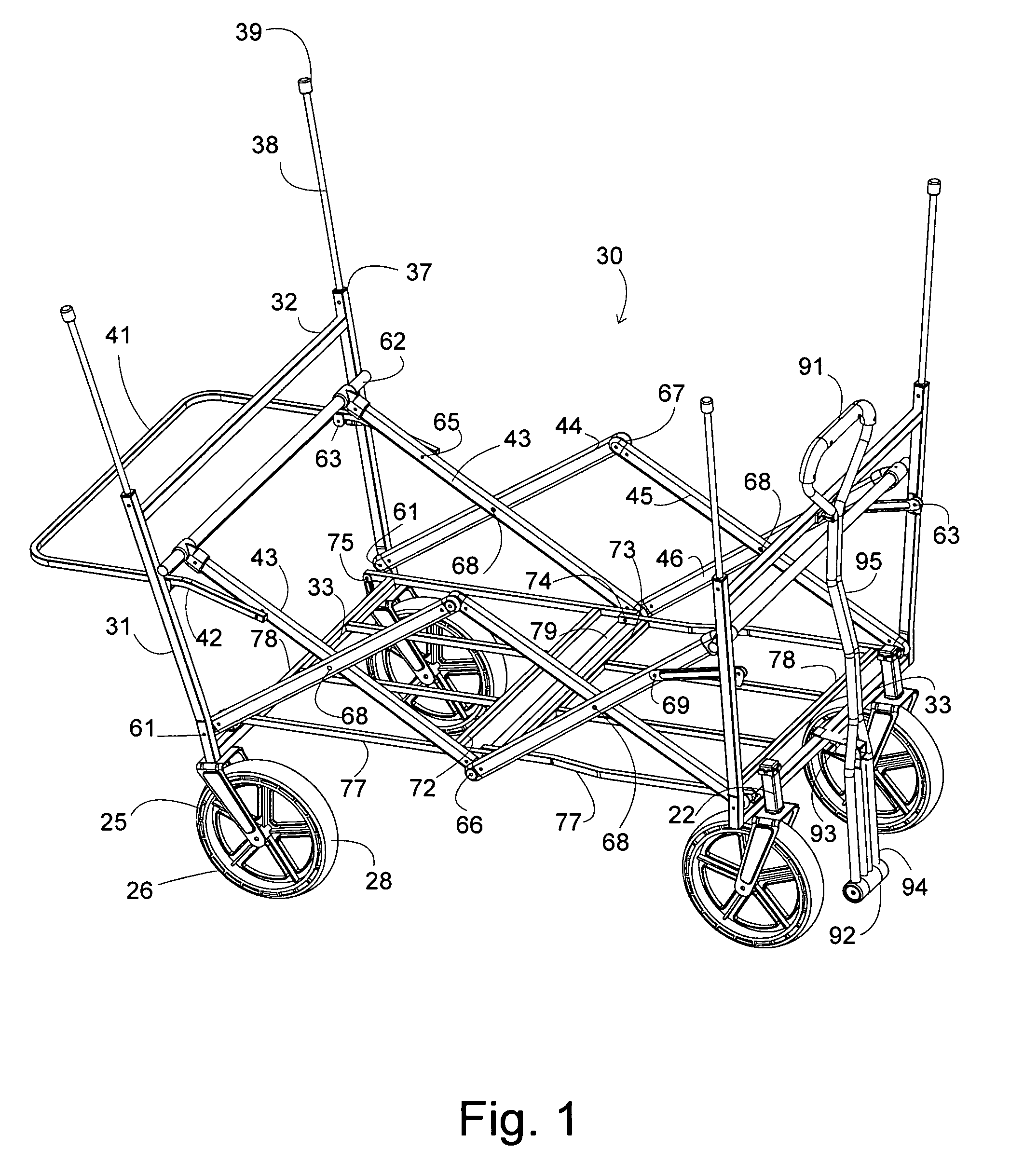 Folding wagon