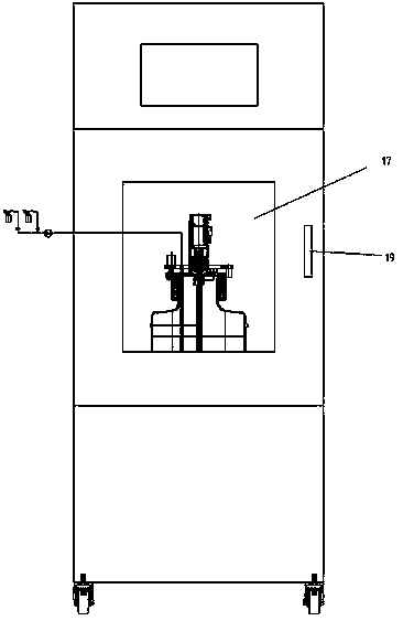 Vertical type rotary tank bioreactor for large-scale cell culturing