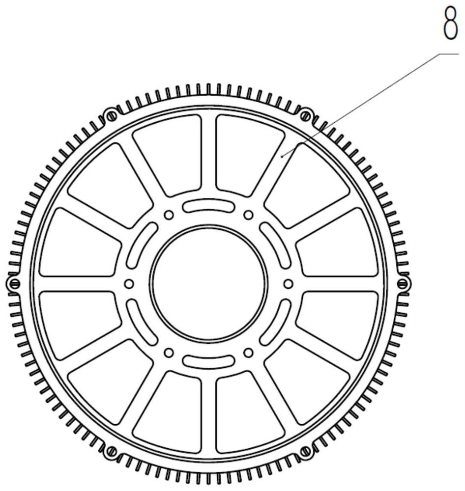 High-power-density and high-efficiency permanent magnet synchronous motor for electric aircraft