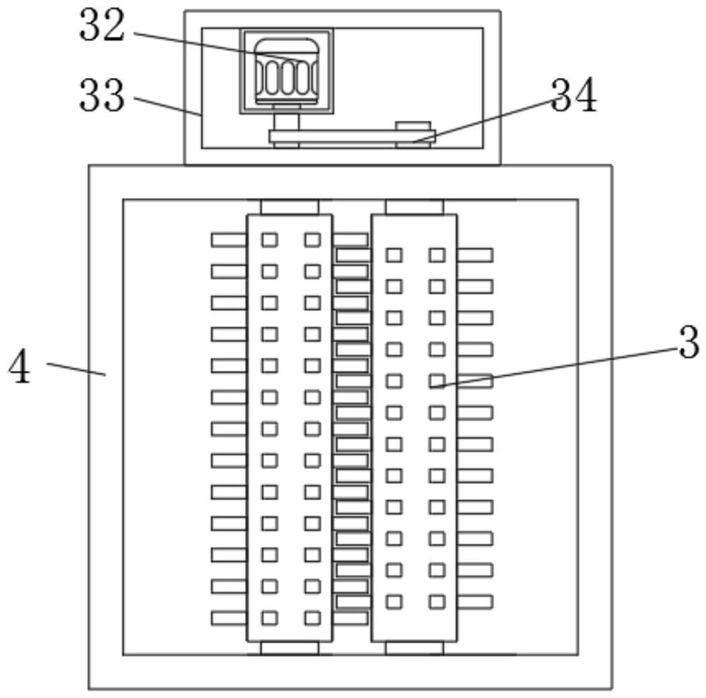 Efficient soil purification device for heavy metal pollution