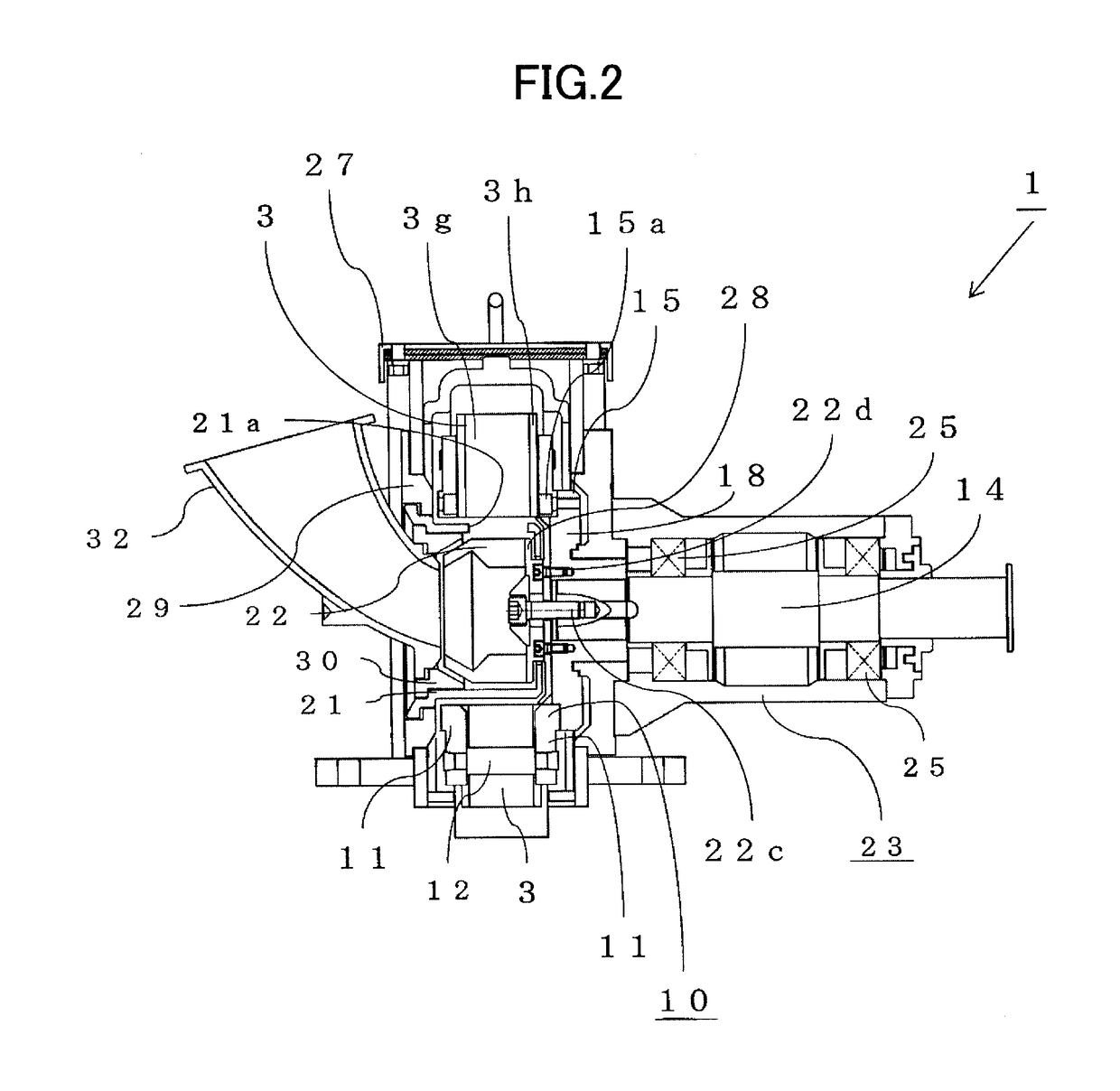 Centrifugal projector and blade