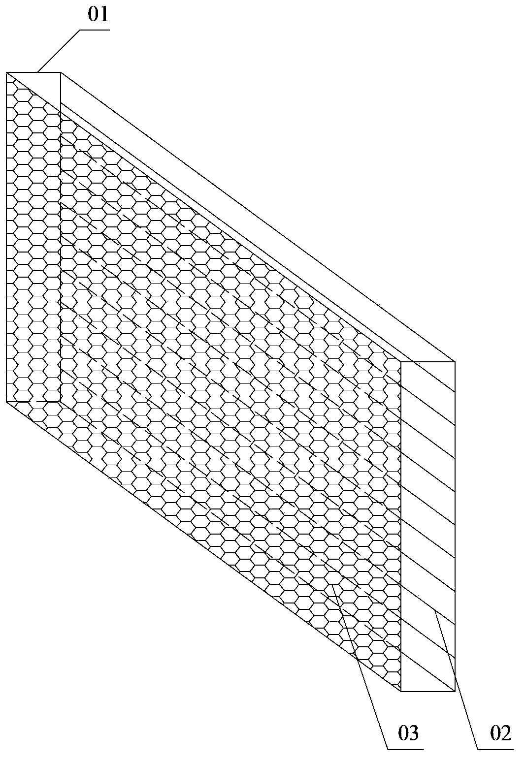 Method and device for manufacturing inlet air guiding device