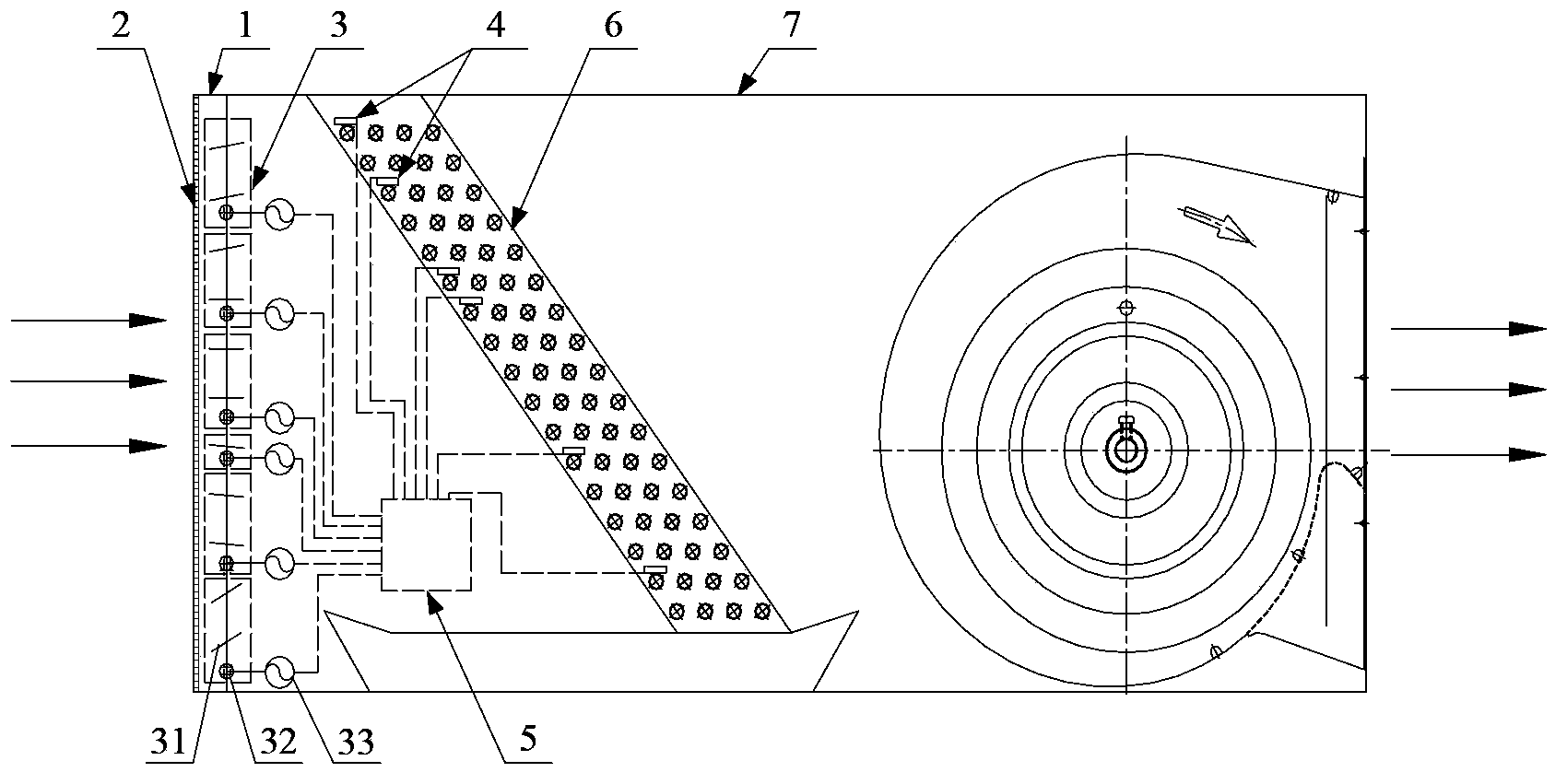 Method and device for manufacturing inlet air guiding device