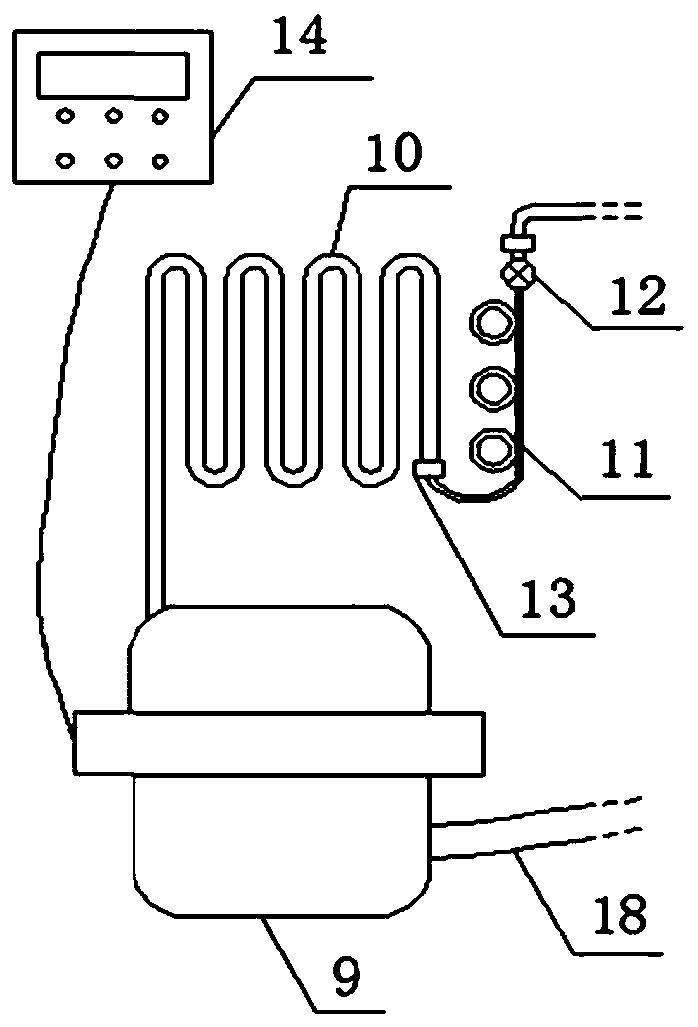 Self-cooling anchor rod system and construction method thereof