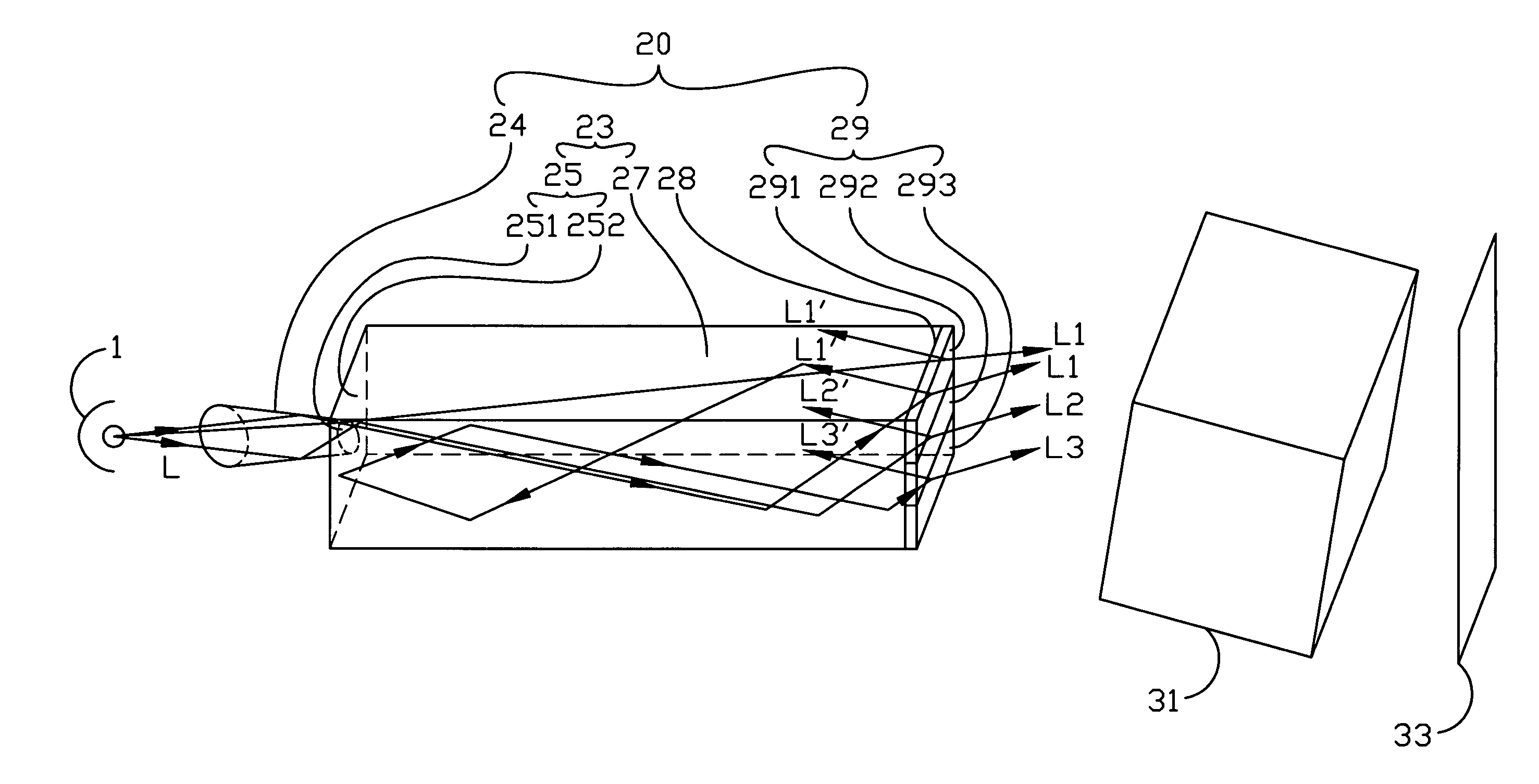 Optically integrated device