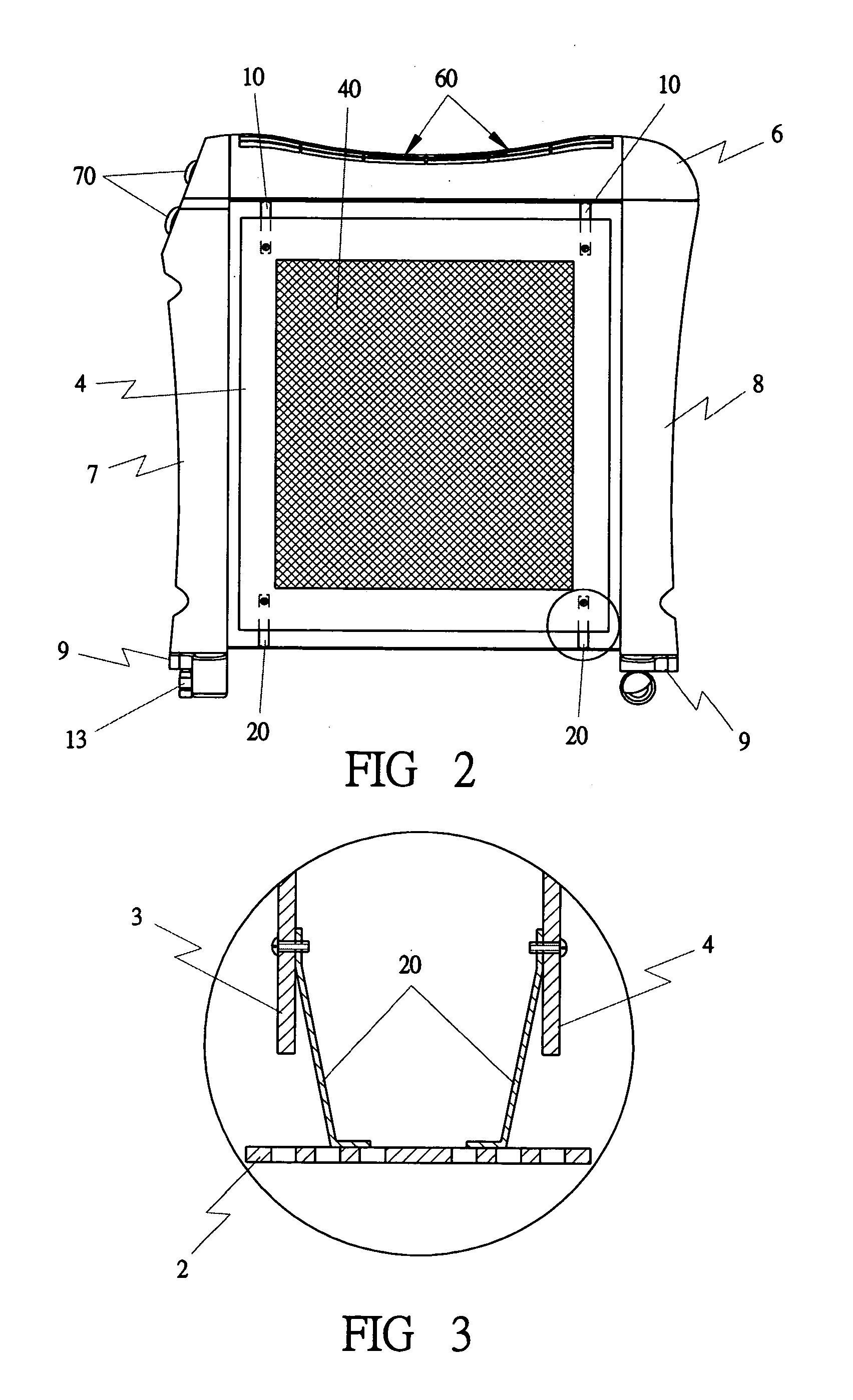 Convectional radial electric warmer