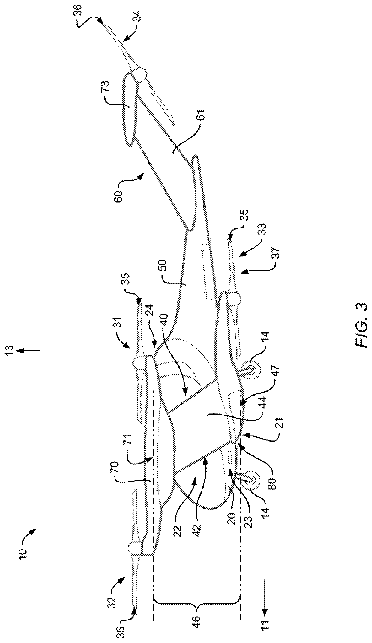 Multirotor aircraft that is adapted for vertical take-off and landing