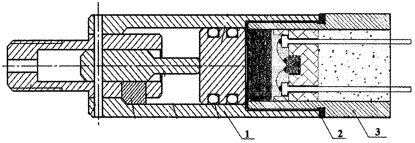 Small-size quickly separated firer-unlocking bolt