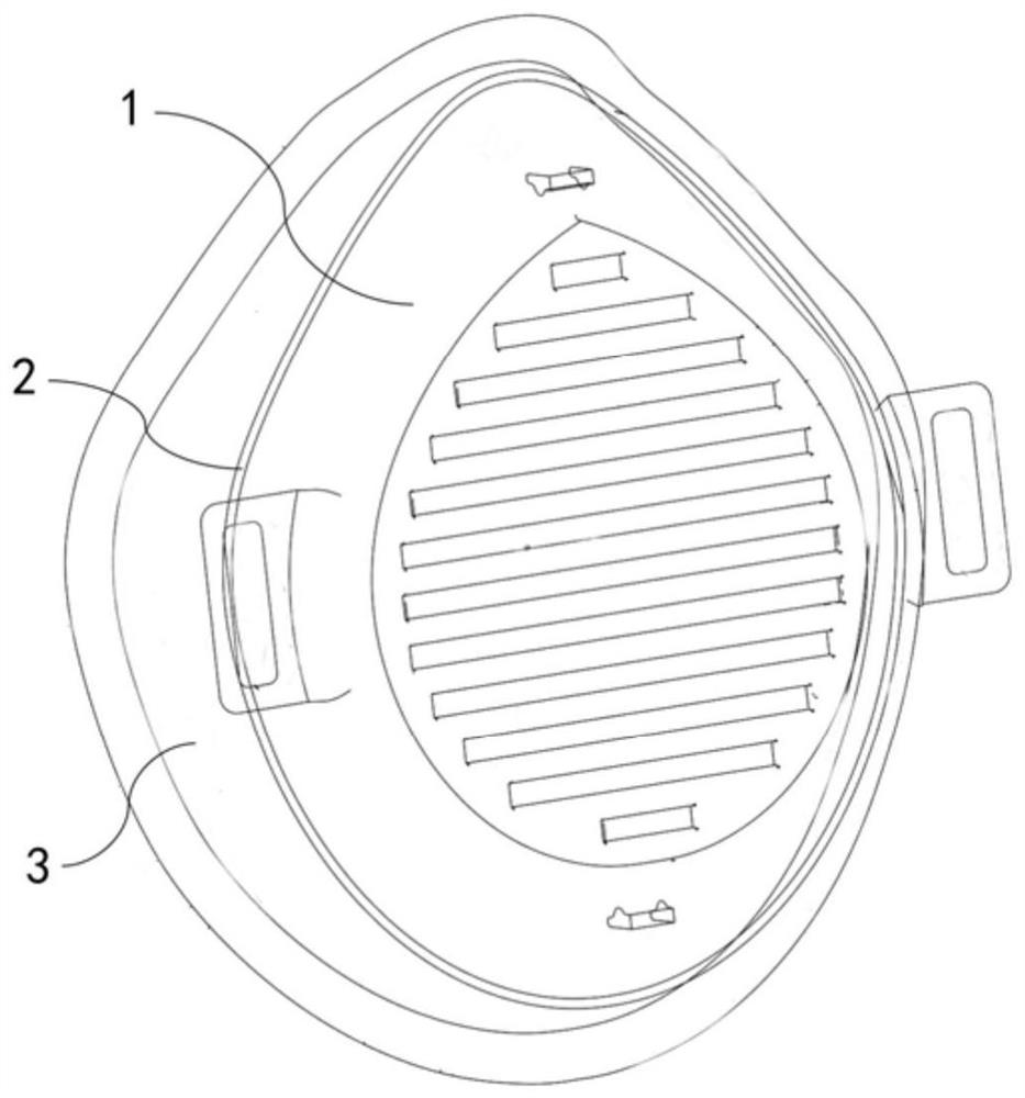 Mask manufacturing method based on fused deposition in-situ 3D printing technology