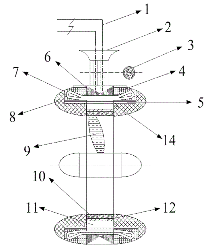 Large-gap and low-noise engine-propeller integrated permanent magnet propulsion unit