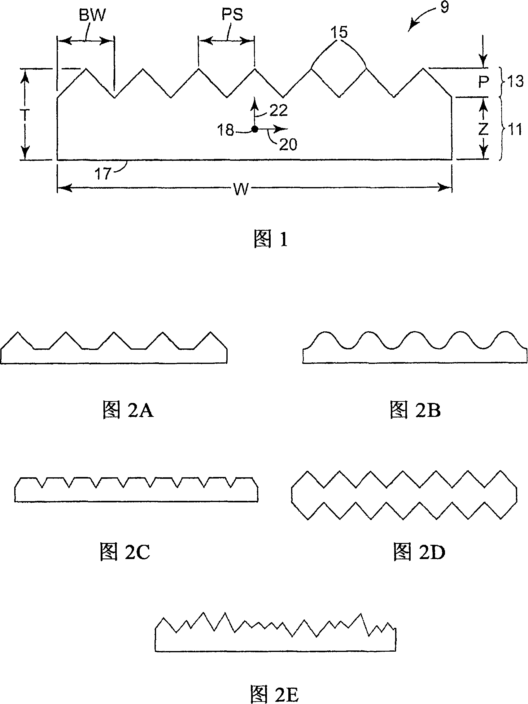 Article having a birefringent surface for use as a blur filter