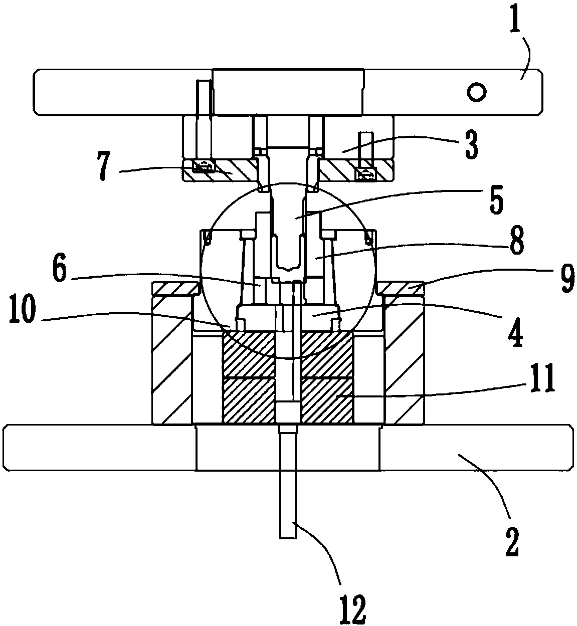 A block splicing mold