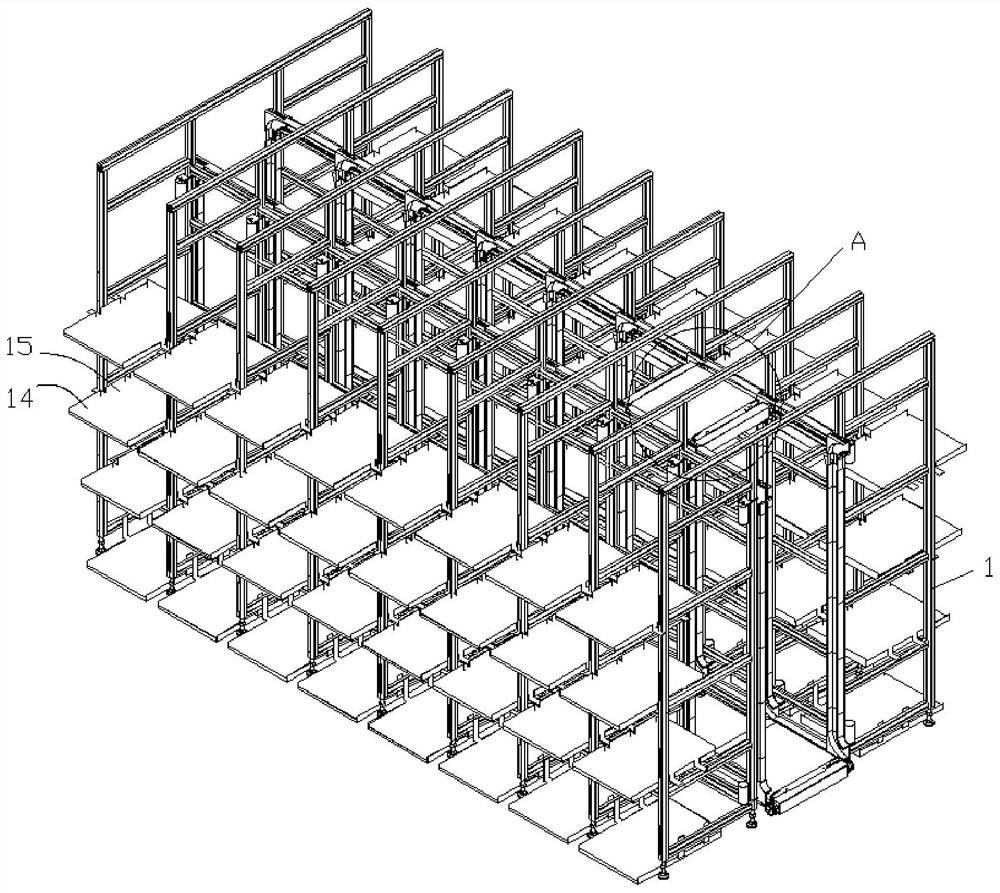 Novel intelligent goods shelf